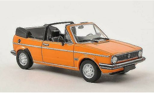 Volkswagen Golf Cabriolet 1/43 Minichamps Cabrio GL orange 1980 modellautos