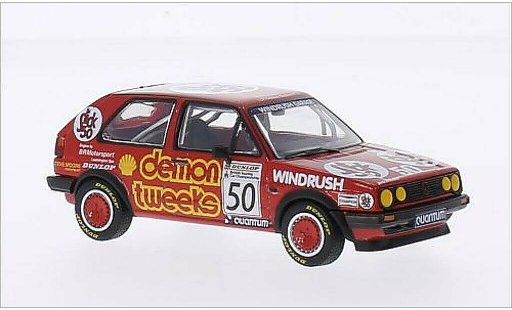 Volkswagen Golf GTI 1/43 Vanguards RHD No.50 Demon Tweeks Team Demon Tweeks BTCC Silverstone 1988 modellautos