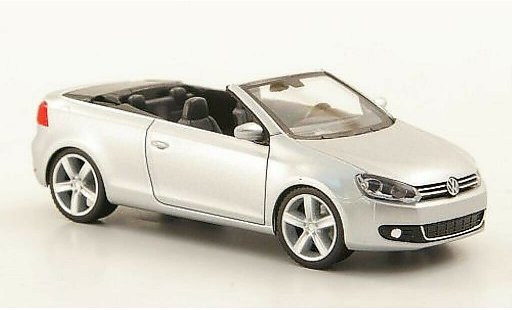 Volkswagen Golf Cabriolet 1/87 Herpa Cabrio grau 2011 modellautos