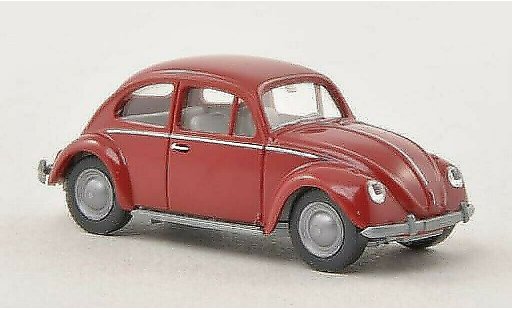 Volkswagen Kafer Base 1/87 Wiking 1200 rot modellautos