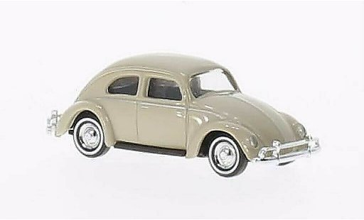 Volkswagen Kafer Base 1/87 Busch beige Ovalfenster Exportmodell modellautos