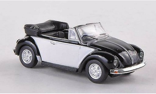 Volkswagen Kafer Cabriolet 1/87 Schuco Cabrio schwarz/weiss modellautos