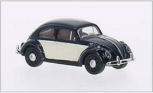 Volkswagen Kafer Base 1/87 Schuco blau/weiss modellautos