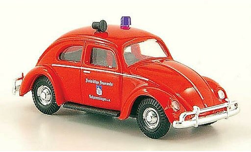 Volkswagen Kafer Base 1/87 Busch Freiwillige Feuerwehr Schwenningen modellautos