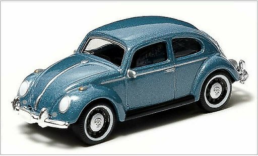 Volkswagen Kafer Base 1/64 Greenlight mettalic blau modellautos