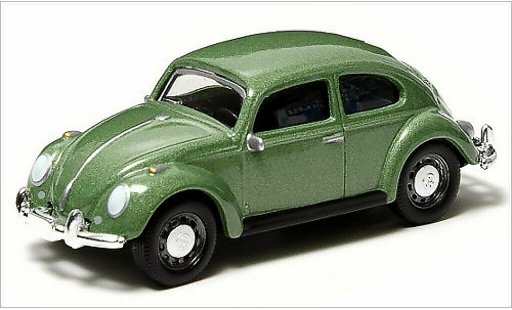 Volkswagen Kafer Base 1/64 Greenlight mettalic gr&Atilde;&frac14;n modellautos