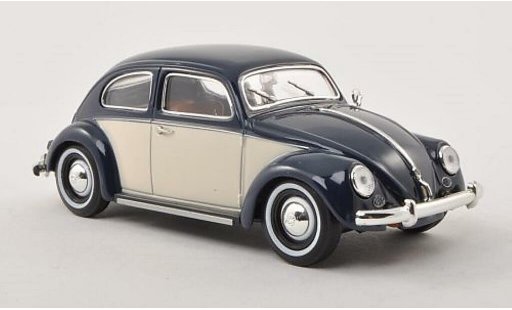Volkswagen Kafer Base 1/32 Schuco Ovali blau/beige modellautos