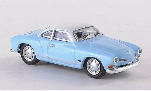 Volkswagen Karmann Ghia Coupe 1/87 Schuco Ghia blau/weiss modellautos