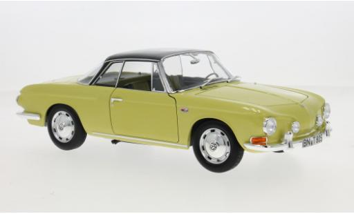 Volkswagen Karmann 1/18 Norev Ghia Typ 34 gelb/schwarz 1961 1:18 modellautos