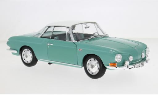 Volkswagen Karmann 1/18 Norev Ghia Typ 34 t&uuml;rkis/weiss 1961 1:18 modellautos
