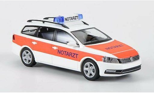 Volkswagen Passat B7 1/87 Wiking Variant Notarzt modellautos
