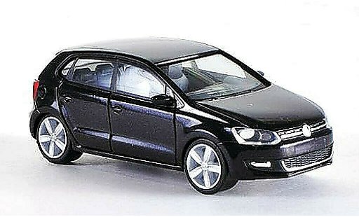 Volkswagen Polo Base 1/87 Herpa 4-turig schwarz modellautos