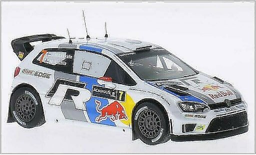 Volkswagen Polo WRC 1/43 IXO R No.7 Red Bull Rallye WM Rallye Acropolis 2013 modellautos