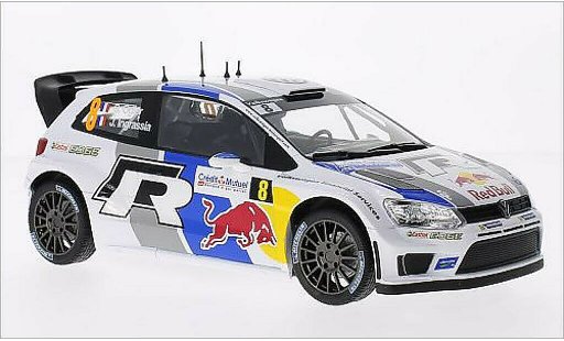 Volkswagen Polo WRC 1/18 Norev R No.8 Red Bull Rallye de France 2013 /J.Ingrassia modellautos
