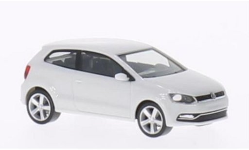 Volkswagen Polo Base 1/87 Herpa V (Typ 6C) 3-turig weiss 2014 modellautos