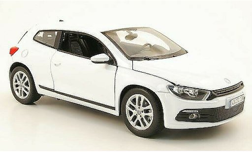Volkswagen Scirocco Base 1/24 Welly 3 weiss modellautos
