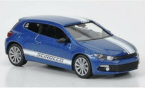Volkswagen Scirocco Base 1/87 Wiking III blau/weiss modellautos