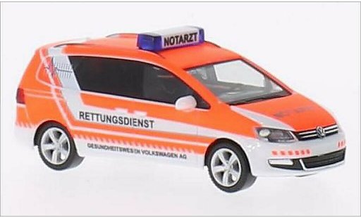 Volkswagen Sharan Base 1/87 Herpa AG Gesundheitswesen modellautos