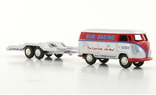 Volkswagen T1 Base 1/87 Bub Kasten BUB Racing mit 2-Achs-Anhanger Martini Racing 2006 modellautos