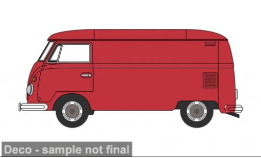 Modellautos Volkswagen T1 rot 1/76 Oxford