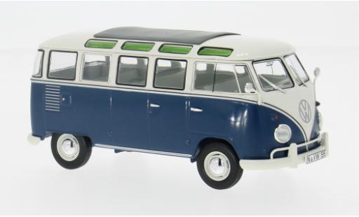 Modellautos Volkswagen T1 1/32 Schuco Samba blau 1:32 Volkswagen T1 1/32 Schuco Samba blau 1:32 modellautos