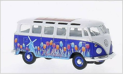 Volkswagen T1 B 1/64 Greenlight Samba Holland 1962 modellautos