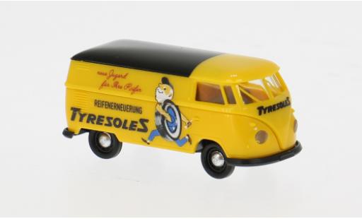 Modellautos Volkswagen T1 B Kasten 1960 Tyresoles 1/87 Brekina