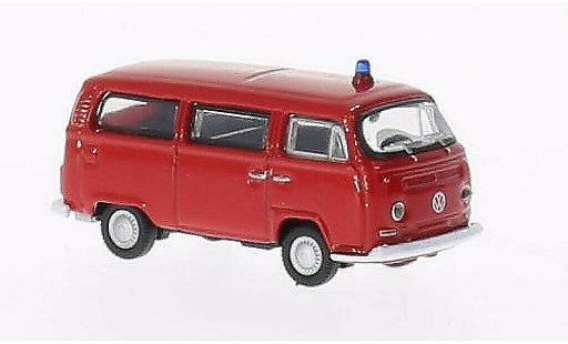 Volkswagen T2 B 1/87 Welly Bus Feuerwehr 1972 modellautos