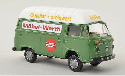 Volkswagen T2 Base 1/87 Brekina Hochdach-Kasten Mobel Werth (CH) modellautos
