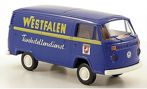 Volkswagen T2 Base 1/87 Brekina Kasten Westfalen Tankstellendienst modellautos
