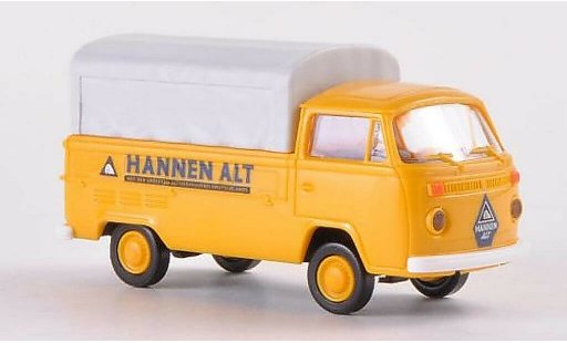 Volkswagen T2 Base 1/87 Brekina Pritsche Hannen Alt mit Plane modellautos
