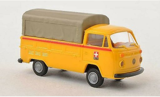 Volkswagen T2 Base 1/87 Brekina Pritsche PTT (CH) modellautos