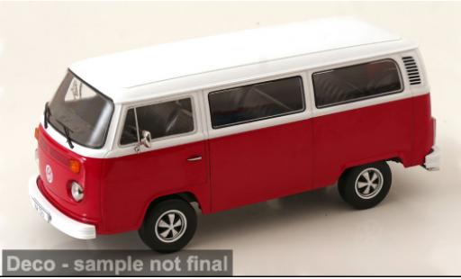 Volkswagen T2 1/18 KK Scale b Bus rot/weiss 1972 1:18