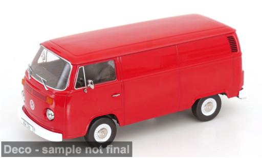 Volkswagen T2 1/18 KK Scale b Delivery Van rot 1972 1:18 modellautos
