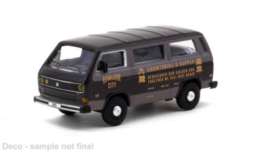 Volkswagen T3 1/64 Tarmac Works schwarz GRS X TARMAC 1:64 modellautos