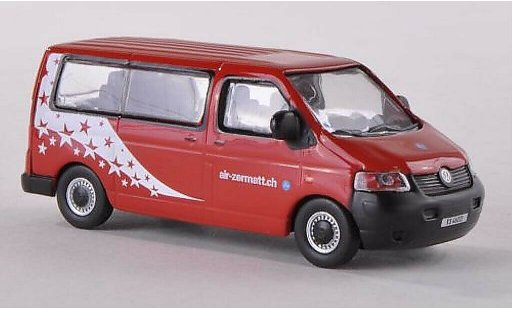 Volkswagen T5 Base 1/87 Schuco Bus Air Zermatt modellautos