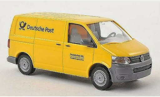 Volkswagen T5 Base 1/87 Wiking Kasten Deutsche Post modellautos
