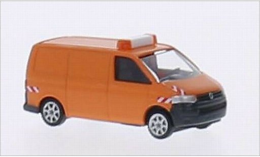 Volkswagen T5 Base 1/160 Wiking Kasten orange Kommunaldienst modellautos