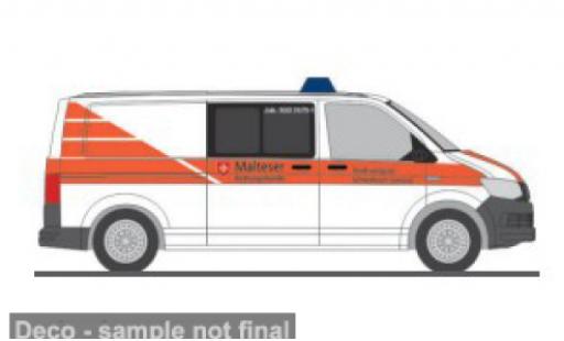 Volkswagen T6 1/87 Rietze Rettungshunde Malteser Schw&auml;bisch Gm&uuml;nd 1:87 modellautos