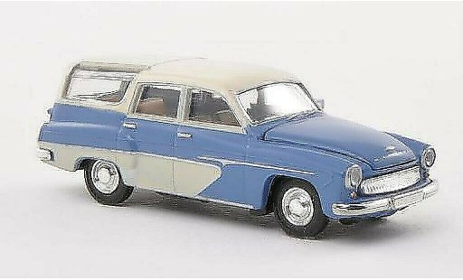 Wartburg 311 Camping 1/87 Brekina blau/beige modellautos