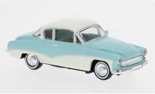 Wartburg 311 1/87 Brekina Coupe blau/weiss 1959 1:87 modellautos