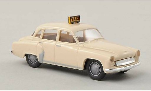 Wartburg 311 Base 1/87 Brekina Taxi beige modellautos