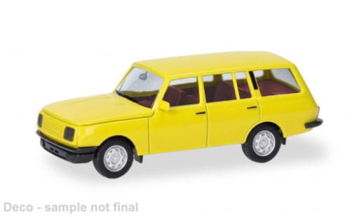 Wartburg 353 1/87 Herpa Tourist gelb 1985 1:87