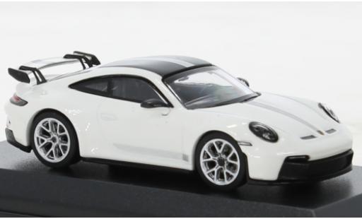 Modellautos Porsche 992 GT3 1/64 Wbros 911  blanche Porsche 992 GT3 1/64 Wbros 911  blanche modellautos