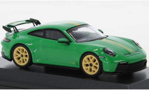 Modellautos Porsche 992 GT3 1/64 Wbros 911  vert Porsche 992 GT3 1/64 Wbros 911  vert modellautos