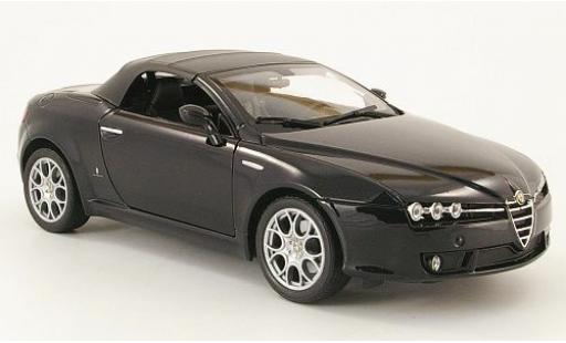 Modellautos Alfa Romeo Spider 1/18 Welly schwarz geschlossen 1:18 Alfa Romeo Spider 1/18 Welly schwarz geschlossen 1:18 modellautos