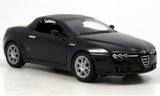 Alfa Romeo Spider 1/24 Welly schwarz geschlossen 1:24 modellautos
