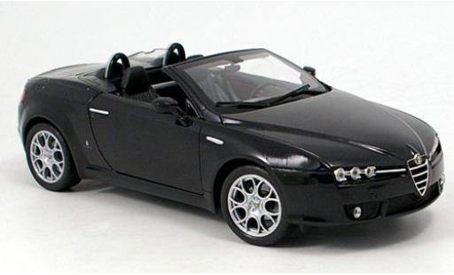 Modellautos Alfa Romeo Spider 1/18 Welly schwarz offen 2007 1:18 Alfa Romeo Spider 1/18 Welly schwarz offen 2007 1:18 modellautos