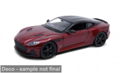 Modellautos Aston Martin DBS 1/24 Welly rot/schwarz 1:24 Aston Martin DBS 1/24 Welly rot/schwarz 1:24 modellautos