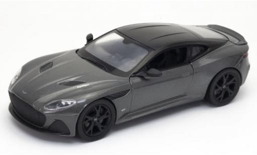 Modellautos Aston Martin DBS 1/24 Welly Superleggera mettalic grau/schwarz 2018 Aston Martin DBS 1/24 Welly Superleggera mettalic grau/schwarz 2018 modellautos